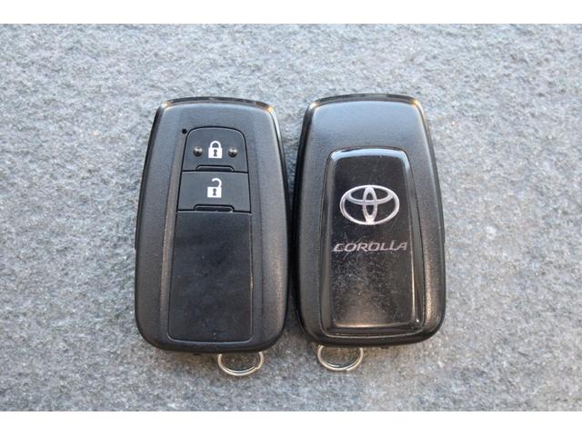 カローラスポーツ G ワンオーナー 純正ナビ バックカメラ ETC クルーズコントロール コーナーセンサー パドルシフト 電子パーキング Bluetooth デュアルエアコン 純正アルミ 衝突軽減ブレーキ キーフリー(29枚目)