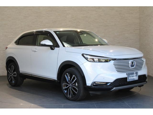 ヴェゼル ｅ：ＨＥＶＺ　衝突回避支援ブレーキ機能　１オナ　スマキ　Ｐトランク　フルオートエアコン　Ｄレコ　エアバッグ　両席エアバック　Ｒカメ　記録簿付　パワーウィンドウ　ＬＥＤランプ　ソナー　アルミホイール　クルーズＣ（33枚目）