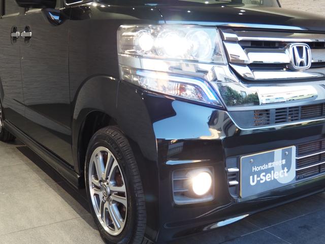 Ｎ－ＢＯＸカスタム Ｇ・Ｌパッケージ　両側電動スライド　純正ナビ　バックカメラ　ＴＶ　Ｂｌｕｅｔｏｏｔｈ　スマートキー　ＨＩＤ　ＶＳＡ　左右パワースライド　アイドリングストップ車　１オーナー　スマキ－　パワーウィンドウ　オートエアコン（29枚目）