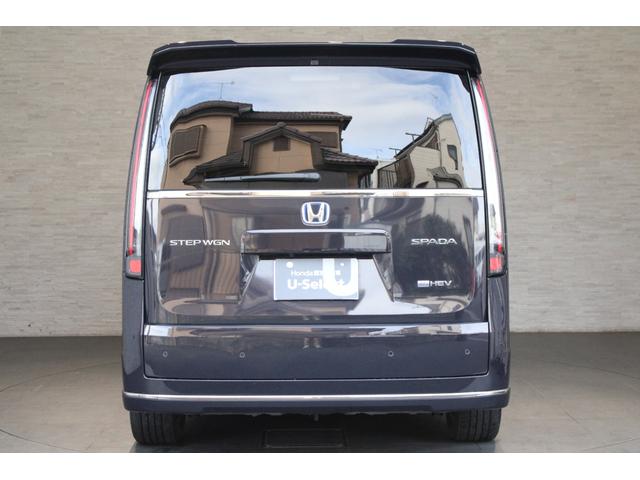 ステップワゴン ｅ：ＨＥＶスパーダ　純正ナビ　リヤ席モニター　マルチビュー　フルセグ　両側電動スライドドア　ＥＴＣ　シートヒーター　ブラインドスポットモニター　パワーテールゲート　Ｂｌｕｅｔｏｏｔｈ　スマートキー　１オーナー　ＥＳＣ（27枚目）