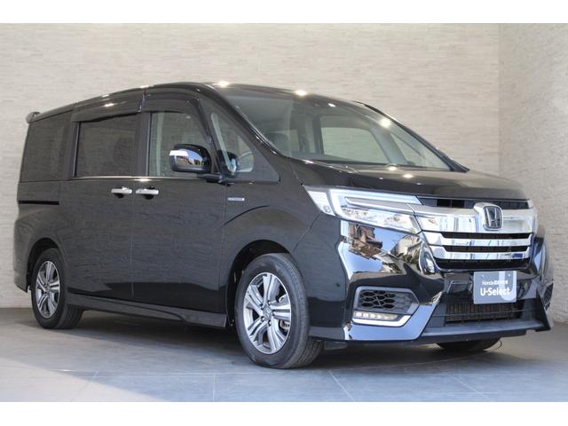 ステップワゴンスパーダ スパーダハイブリッドＧ・ＥＸホンダセンシング　後席モニター　純正ナビ　フルセグ　ＥＴＣ　両側電動スライドドア　ハンズフリースライドドア　バックカメラ　デュアルエアコン　シートヒーター　純正アルミ　スマートキー　衝突軽減ブレーキ　わくわくゲート（32枚目）