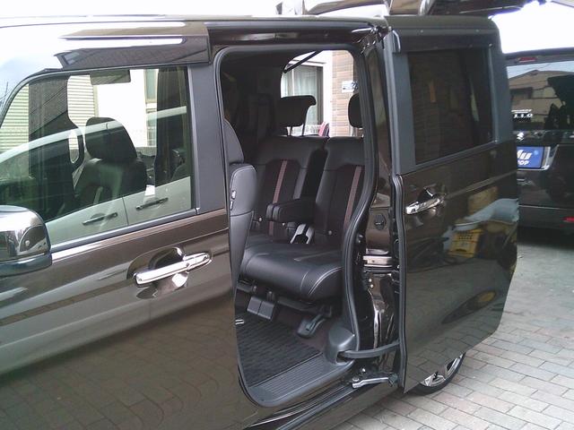 Ｎ－ＢＯＸカスタム Ｇ・Ｌターボホンダセンシング　ローダウン　ワンオーナー　フリップダウンモニター　社外１７インチホイール　両側パワースライドドア　前後ドラレコ（17枚目）