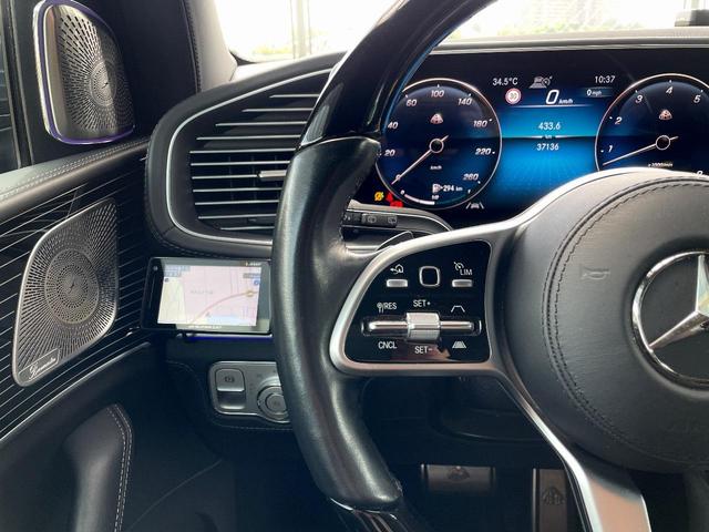 ＧＬＳ ＧＬＳ６００　４マチック　マットブラックラッピング／パノラミックサンルーフ／ブルメスターサウンド／リアモニター／電動サイドステップ／２３インチＡＷ／シートヒーター／ベンチレーター（23枚目）