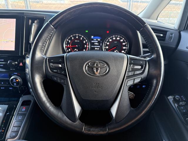 アルファード 2.5S Cパッケージ ワンオーナー/レクサス純正LMルック/デジタルミラー/サンルーフ/黒レザー/シートクーラ/シートヒータ/フリップダウンモニター/オートハイビーム/ステアリングヒータ/ACC/BSM/ドラレコ(17枚目)