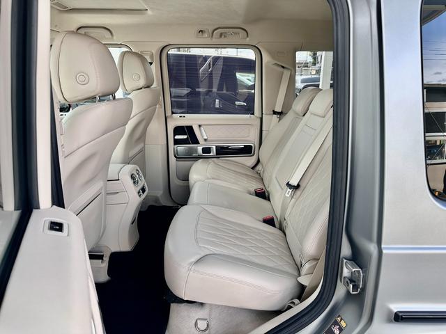 Ｇクラス Ｇ６３　ＡＭＧレザーエクスクルーシブパッケージ　デジーノマグノプラチナムマット／世田谷スペシャルオーダー／ナイトＰＫＧ／エクスクルーシブＰＫＧ／デジーノ／電動サイドステップ／Ｍブラック２２ｉｎｃｈＡＭＧホイール／デジタルインナーミラー／ブルメスター（38枚目）