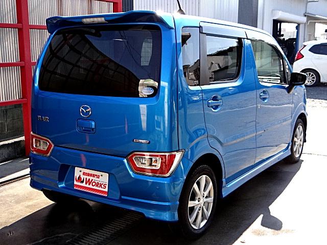 フレア ハイブリッドXS 社外ナビ・テレビ Bluetoothオーディオ プッシュスタート スマートキー シートヒーター LEDヘッドライト オートライト(オートマチックハイビーム機能付き)潤政アルミホイール ETC(3枚目)