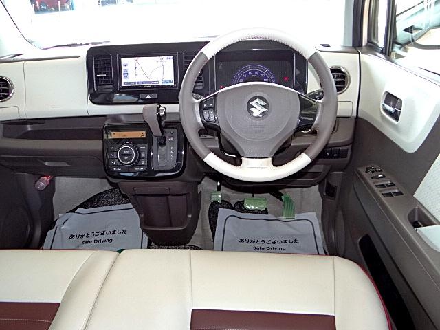 ＭＲワゴンＷｉｔ ＸＳ　社外ナビ・テレビ　ＵＳＢ接続　Ｂｌｕｅｔｏｏｔｈオーディオ　アイドリングストップ　オートライト　ＨＩＤヘッドライト　フォグランプ　プッシュスタート　スマートキー　純正アルミホイール（4枚目）