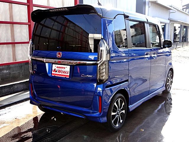 N-BOXカスタム G・Lホンダセンシング Honda SENSING 純正ナビテレビ バックカメラ USB接続 ETC オートライト(オートマチックハイビーム付) オートスライドドア クルコン プッシュスタート スマートキー LEDライト(3枚目)