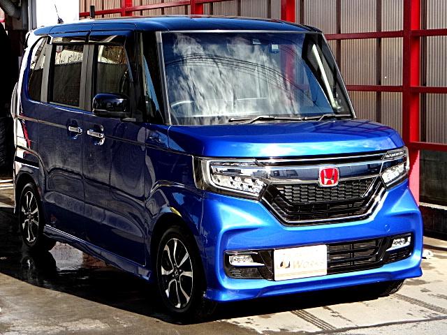 N-BOXカスタム G・Lホンダセンシング Honda SENSING 純正ナビテレビ バックカメラ USB接続 ETC オートライト(オートマチックハイビーム付) オートスライドドア クルコン プッシュスタート スマートキー LEDライト(7枚目)