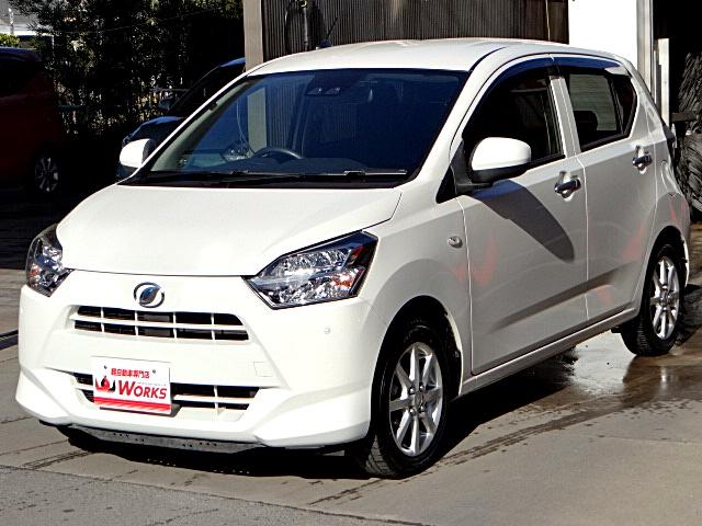 ミライース Ｘ　ＳＡＩＩＩ　社外ナビテレビ　Ｂｌｕｅｔｏｏｔｈオーディオ　バックカメラ　アイドリングストップ　オートマチックハイビーム機能　スマアシＩＩＩ　障害物センサー　リモコンキー　ＬＥＤヘッドライト　純正車外アルミホイール（2枚目）