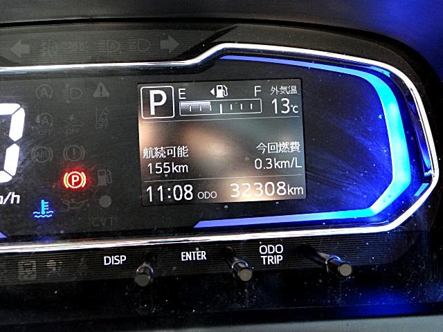 ミライース Ｘ　ＳＡＩＩＩ　社外ナビテレビ　Ｂｌｕｅｔｏｏｔｈオーディオ　バックカメラ　アイドリングストップ　オートマチックハイビーム機能　スマアシＩＩＩ　障害物センサー　リモコンキー　ＬＥＤヘッドライト　純正車外アルミホイール（6枚目）