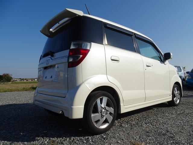 ゼストスパーク Ｗ　ＨＩＤ　スマートキー　ワンオーナー　大型ゲートスポイラー　スパーク専用アルミホイール　バックカメラ　ブルートゥース　ＯＢＤ診断済み（3枚目）