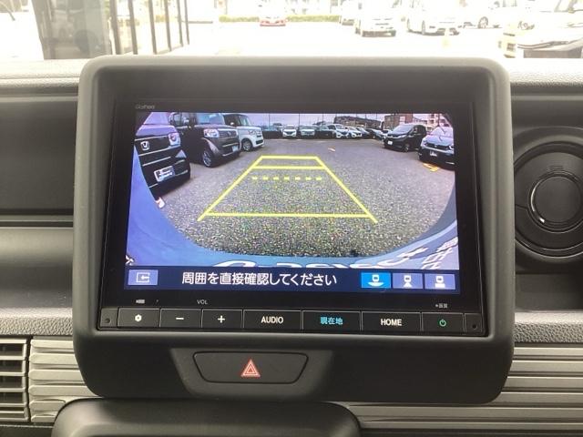 N-VAN ファン・ターボ 純正8インチナビ・Rカメラ・デモカーUP・禁煙車・ETC・ドラレコ・前車追従・レーンアシスト・衝突軽減・ミュージックプレイヤー接続・フルセグTV・LEDヘッドライト・USB端子・電動格納ミラー。(3枚目)