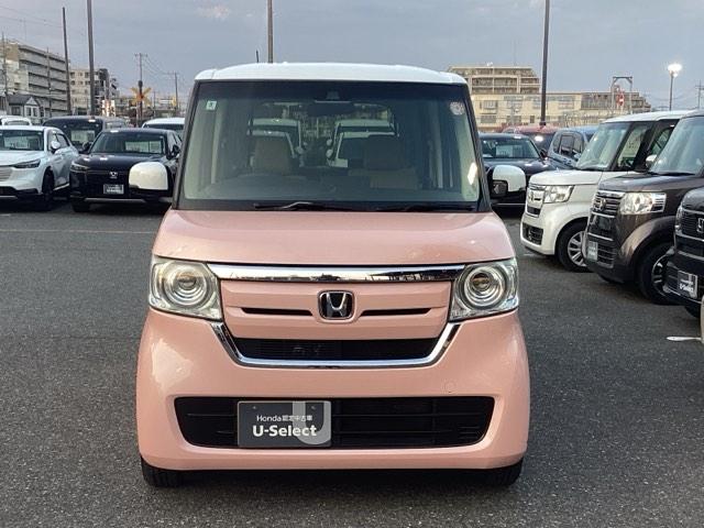 N-BOX Gホンダセンシング 純正ナビ・Rカメラ・両側電動スライド・1オーナー・禁煙車・ミュージックプレイヤー接続・USB端子・衝突軽減・レーンアシスト・前車追従・サイド&カーテンエアバック・アルミホイール・ETC・スマートキー・(3枚目)