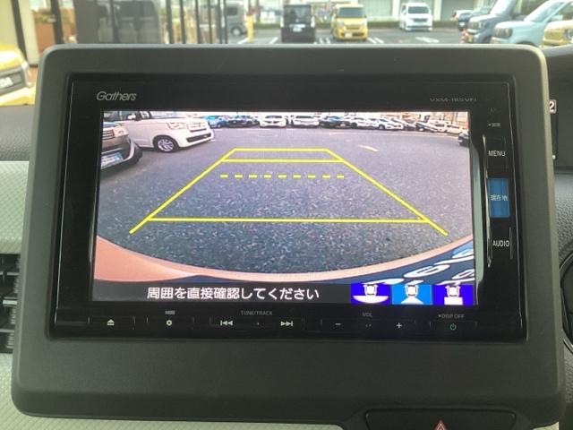 N-BOX Gホンダセンシング 純正ナビ・Rカメラ・両側電動スライド・1オーナー・禁煙車・ミュージックプレイヤー接続・USB端子・衝突軽減・レーンアシスト・前車追従・サイド&カーテンエアバック・アルミホイール・ETC・スマートキー・(8枚目)