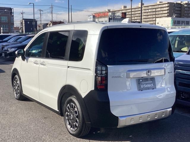 フリード ｅ：ＨＥＶクロスタースロープ　１１．４インチ純正ナビ・福祉車両・デモカーＵＰ・禁煙車・シートヒーター・ブラインドスポットインフォメーション・ＵＳＢチャージャー・ＬＥＤフォグライト・リアクーラー・ロールサンシェード・１５インチアルミ（38枚目）