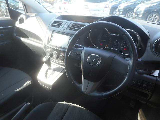 プレマシー ２０Ｃ－スカイアクティブ　純正ナビ　地デジ　Ｂｌｕｅｔｏｏｔｈ　バックカメラ　左右自動ドア　スマートキー　リアモニター　キセノン　純正アルミ　ＥＴＣ（12枚目）