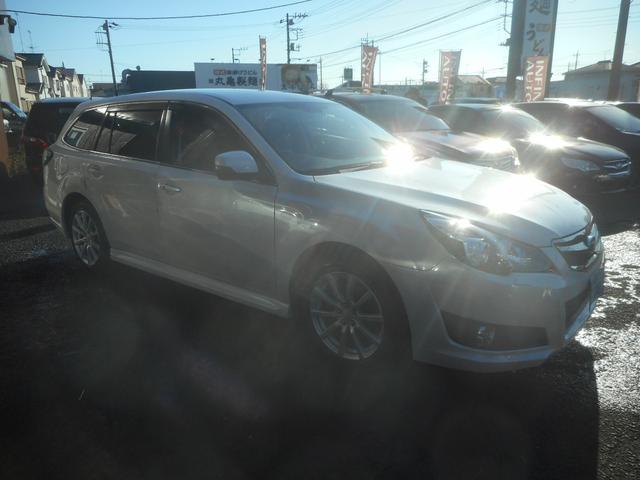 レガシィツーリングワゴン 2.5iアイサイトBスポーツ 社外ナビ 地デジ Bluetooth ハーフレザーシート パワーシート 社外マフラー 社外テール スマートキー プッシュスタート キセノン 17インチAW ETC アイサイト(11枚目)