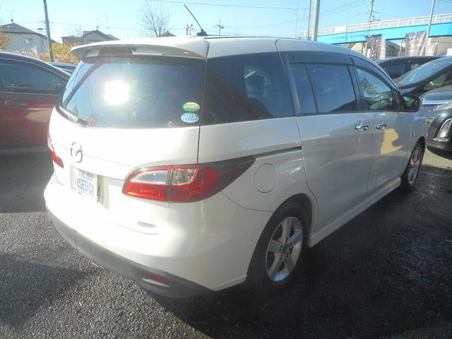 プレマシー ２０Ｓ－スカイアクティブ　Ｌパッケージ　純正ナビ　地デジ　Ｂｌｕｅｔｏｏｔｈ　バックカメラ　左右自動ドア　ハーフレザーシート　スマートキー　キセノン　純正アルミ　ＥＴＣ（5枚目）