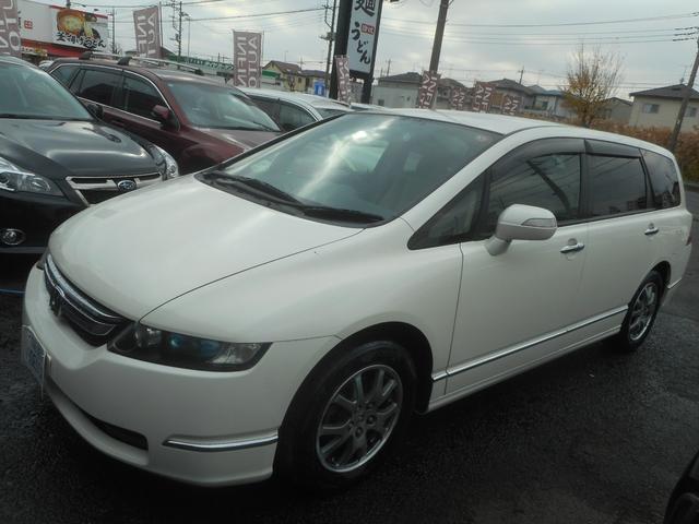 オデッセイ Ｍ　純正ＨＤＤナビ　バックカメラ　スマートキー　キセノン　純正アルミ　ＥＴＣ　後期型（3枚目）