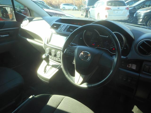 プレマシー 20S-スカイアクティブ 純正ナビ 地デジ Bluetooth 左右自動ドア スマートキー キセノン ETC 純正アルミ(12枚目)