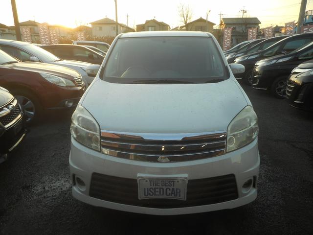 ラフェスタ ライダー 純正ナビ バックカメラ インテリキー キセノン 純正アルミ 左自動ドア 4WD(6枚目)