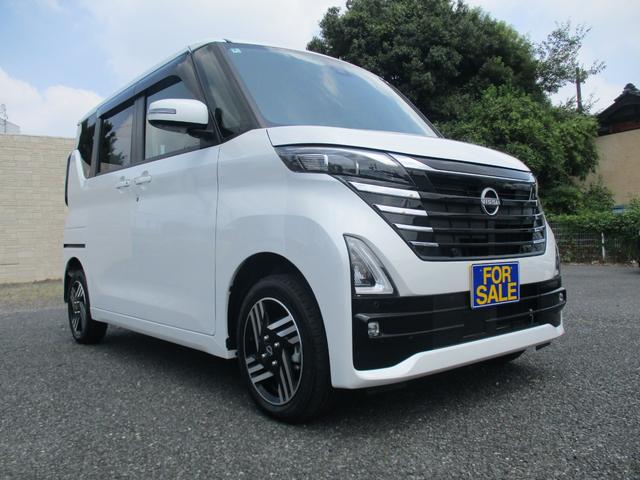 ルークス ハイウェイスター　Ｘ　プロパイロットエディション　４ＷＤ　後期型　純正９インチメモリーナビＴＶ　両側パワースライドドア　ＬＥＤライト　アラウンドビューモニター　プロパイロット　インテリキー　純正ＡＷ　シートヒーター　Ｂｌｕｅｔｏｏｔｈ（4枚目）