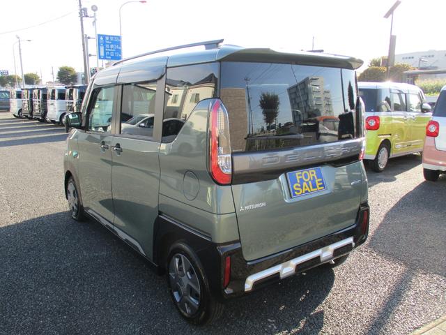 デリカミニ G 10インチナビTV LEDヘッドライト ハーフレザー バックカメラ ブレサポ クリアランスソナー シートヒーター(8枚目)