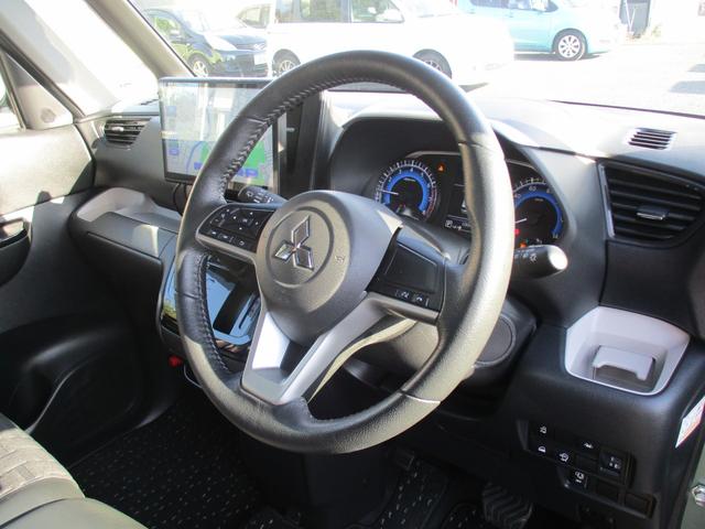 デリカミニ G 10インチナビTV LEDヘッドライト ハーフレザー バックカメラ ブレサポ クリアランスソナー シートヒーター(16枚目)