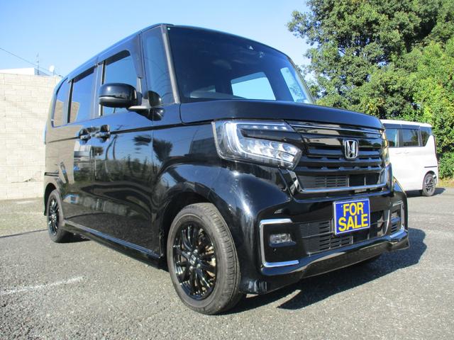 N-BOXカスタム L スタイル+ブラック 後期型 純正8インチメモリーナビTV 両側パワースライドドア LEDヘッドライト バックカメラ クリアランスソナー ブレサポ クルーズコントロール(4枚目)