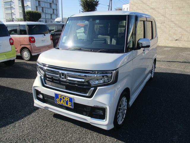 N-BOXカスタム Lターボ 後期型 純正9インチナビTV 両側パワースライドドア LEDライト ハーフレザー バックカメラ クルーズコントロール ブレサポ シートヒータークリアランスソナー(10枚目)