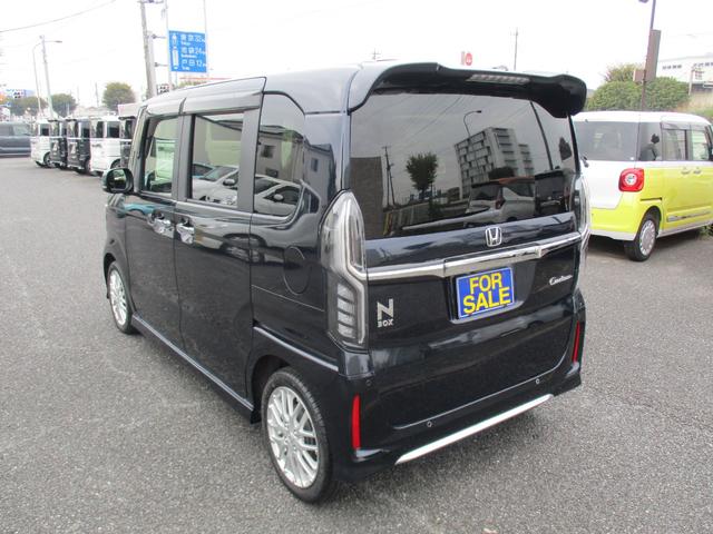 Ｎ－ＢＯＸカスタム Ｌターボ　後期型　純正９インチメモリーナビＴＶ　両側パワースライドドア　ＬＥＤライト　ハーフレザー　バックカメラ　ＥＴＣ　シートヒーター　クルーズコントロール（8枚目）