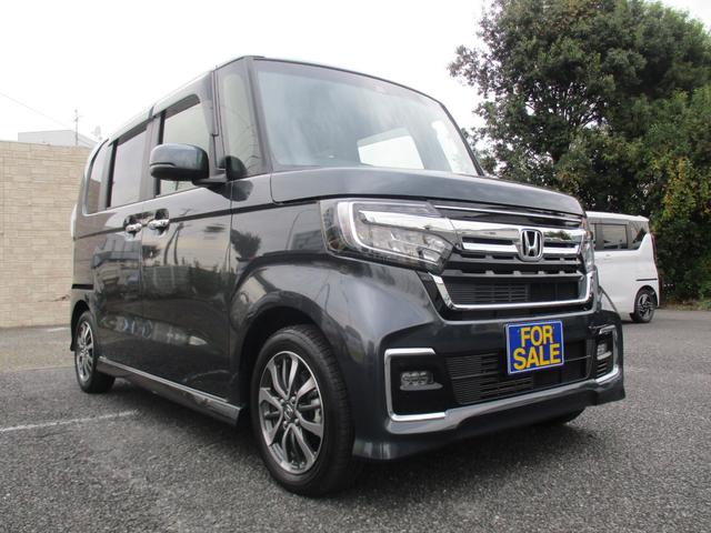 Ｎ－ＢＯＸカスタム Ｌ　後期型　純正ナビ　バックカメラ　ＬＥＤライト　スマートキー　純正ＡＷ　シートヒーター　クリアランスソナー　Ｂｌｕｅｔｏｏｔｈ　クルーズコントロール（4枚目）