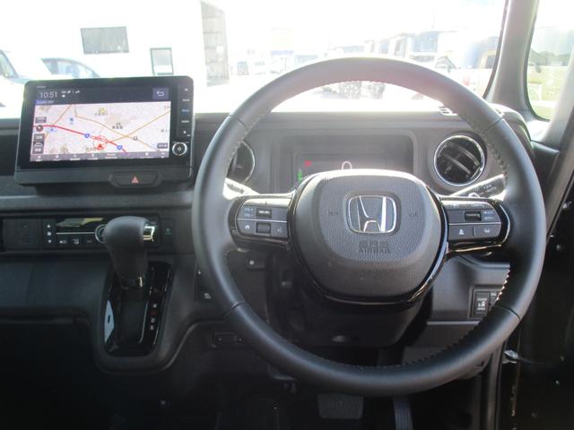 Ｎ－ＢＯＸカスタム ターボ　現行型　純正９インチメモリーナビＴＶ　両側パワースライドドア　ＬＥＤライト　ハーフレザーシート　マルチビューカメラシステム　ＥＴＣ　パドルシフト　スマートキー　純正ＡＷ　Ｂｌｕｅｔｏｏｔｈ（21枚目）