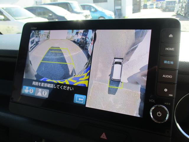 Ｎ－ＢＯＸカスタム ターボ　現行型　純正９インチメモリーナビＴＶ　両側パワースライドドア　ＬＥＤライト　ハーフレザーシート　マルチビューカメラシステム　ＥＴＣ　パドルシフト　スマートキー　純正ＡＷ　Ｂｌｕｅｔｏｏｔｈ（23枚目）