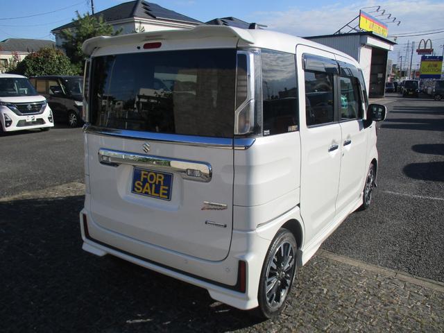 スペーシアカスタム ハイブリッドＸＳ　後期型　純正９インチメモリーナビＴＶ　両側パワースライドドア　ＬＥＤライト　ハーフレザーシート　全方位モニター　スマートキー　純正ＡＷ　シートヒーター　Ｂｌｕｅｔｏｏｔｈ　クルーズコントロール（6枚目）