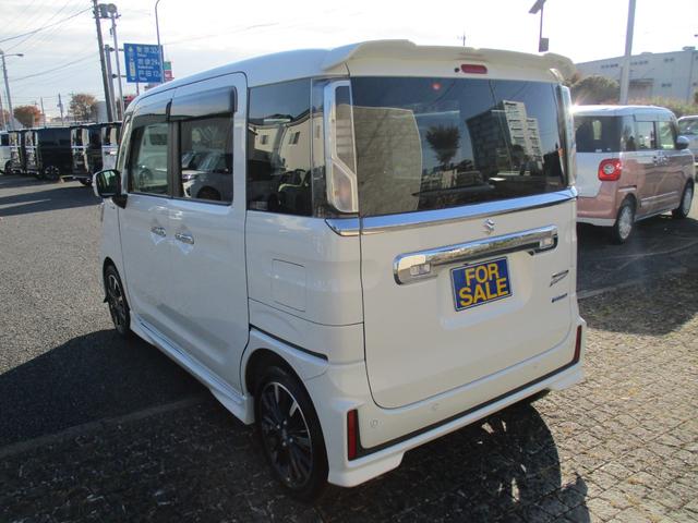 スペーシアカスタム ハイブリッドＸＳ　後期型　純正９インチメモリーナビＴＶ　両側パワースライドドア　ＬＥＤライト　ハーフレザーシート　全方位モニター　スマートキー　純正ＡＷ　シートヒーター　Ｂｌｕｅｔｏｏｔｈ　クルーズコントロール（8枚目）