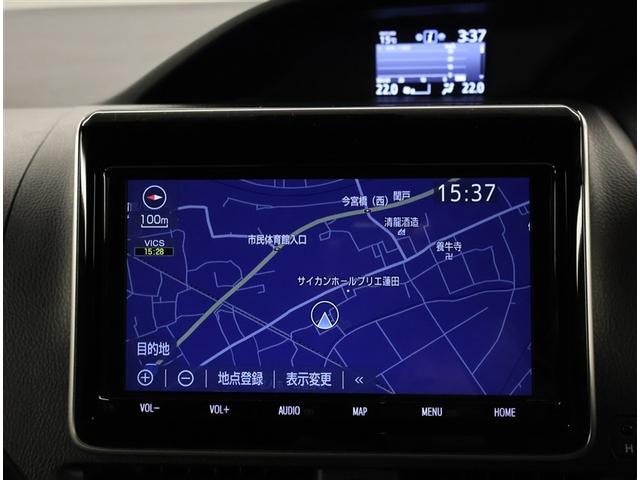 ノア Si ダブルバイビーII フルフラット 横滑防止装置 PCS スマートキ- 整備記録簿 Wエアコン Bモニター DVD再生可 フルセグテレビ ETC付き アイドリングS オートエアコン PS クルーズC ナビ&TV PW(9枚目)