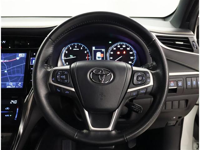 ハリアー エレガンス イモビ PWシート 点検記録簿 スマ-トキ- サイドエアバッグ クルコン 横滑防止装置 ナビTV メモリナビ ETC車載器 キーレス LEDヘッド フルオートエアコン パワステ メディアプレイヤー接続(6枚目)