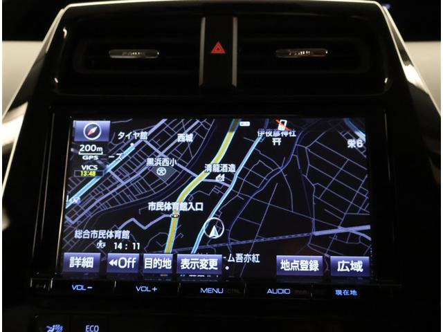 プリウス Ａ　衝突軽減ブレーキシステム　Ｂモニタ　記録簿有　ＬＥＤヘッド　クルーズコントロール　セキュリティー　スマートキー　パワーステアリング　ＥＴＣ　アルミホイル　オートエアコン　ＳＲＳ　ＡＢＳ　キーレス（8枚目）