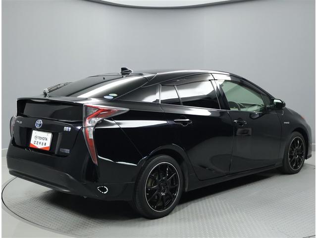 プリウス S DVD視聴可能 LEDヘット 地デジテレビ 盗難防止システム スマキー AC ナビ&TV ドライブレコーダー 横滑り防止システム バックガイドモニター ETC車載器 アルミホイール 整備点検記録簿(3枚目)