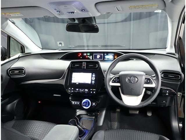 プリウス S DVD視聴可能 LEDヘット 地デジテレビ 盗難防止システム スマキー AC ナビ&TV ドライブレコーダー 横滑り防止システム バックガイドモニター ETC車載器 アルミホイール 整備点検記録簿(5枚目)