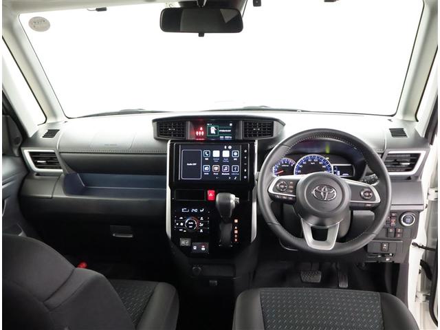 ルーミー カスタムＧ－Ｔ　助手席エアバック　両側オートスライドドア　スマートキープッシュスタート　ＴＶ　ＬＥＤライト　横滑り防止機能　クルコン　点検記録簿　ＥＴＣ付　アルミホイール　フルフラット　キーレス　セキュリティ　エアロ（5枚目）