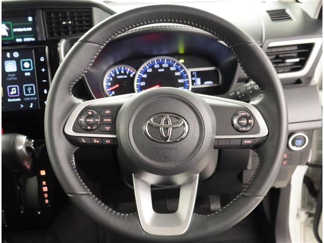 ルーミー カスタムＧ－Ｔ　助手席エアバック　両側オートスライドドア　スマートキープッシュスタート　ＴＶ　ＬＥＤライト　横滑り防止機能　クルコン　点検記録簿　ＥＴＣ付　アルミホイール　フルフラット　キーレス　セキュリティ　エアロ（6枚目）