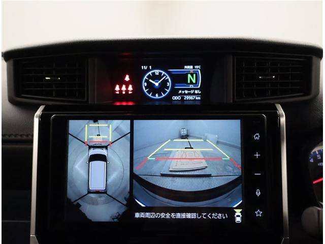 ルーミー カスタムＧ－Ｔ　助手席エアバック　両側オートスライドドア　スマートキープッシュスタート　ＴＶ　ＬＥＤライト　横滑り防止機能　クルコン　点検記録簿　ＥＴＣ付　アルミホイール　フルフラット　キーレス　セキュリティ　エアロ（10枚目）