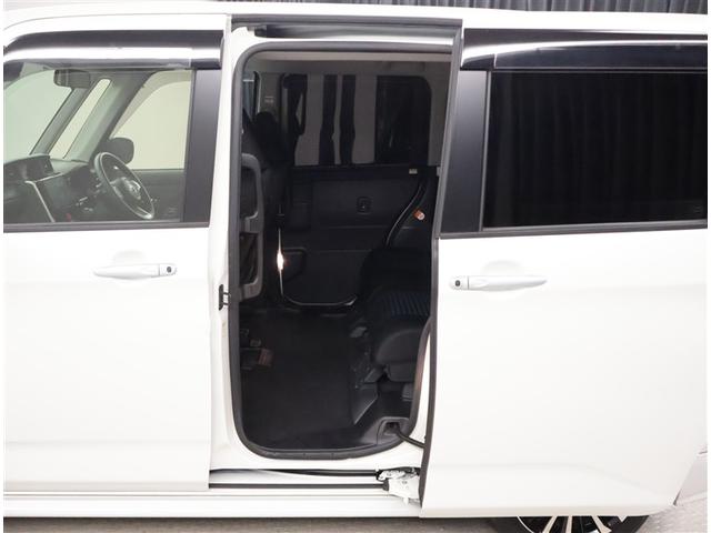 ルーミー カスタムＧ－Ｔ　助手席エアバック　両側オートスライドドア　スマートキープッシュスタート　ＴＶ　ＬＥＤライト　横滑り防止機能　クルコン　点検記録簿　ＥＴＣ付　アルミホイール　フルフラット　キーレス　セキュリティ　エアロ（21枚目）