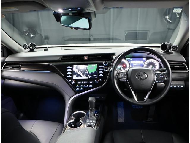 カムリ Gレザーパッケージ 衝突被害軽減 定期点検記録簿 LEDランプ 横滑り防止 本革シート 電動シート イモビライザー エアバッグ キーフリー オートクルーズ ABS ドライブレコーダ オートエアコン パワーウインドウ(5枚目)