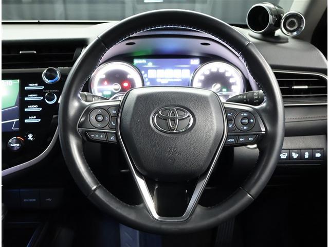 カムリ Gレザーパッケージ 衝突被害軽減 定期点検記録簿 LEDランプ 横滑り防止 本革シート 電動シート イモビライザー エアバッグ キーフリー オートクルーズ ABS ドライブレコーダ オートエアコン パワーウインドウ(6枚目)