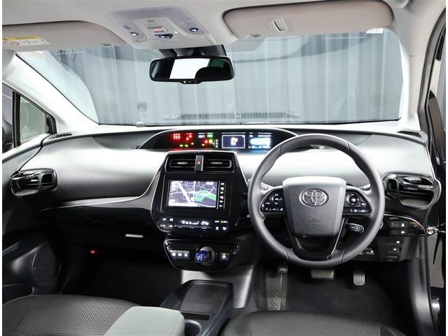 プリウス ＳセーフティプラスＩＩ　スマートキー　ナビバックモニター　ＬＥＤヘッドライト　１００Ｖ電源　記録簿（5枚目）