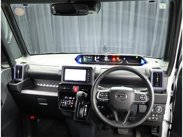 タント カスタムRS 両側パワスライドドア ISTOP 地デジフルセグ ETC付き クルーズコントロール メモリーナビゲーション ナビTV AAC ドライブレコーダー LEDライト DVD サイドエアバッグ キーフリー(5枚目)